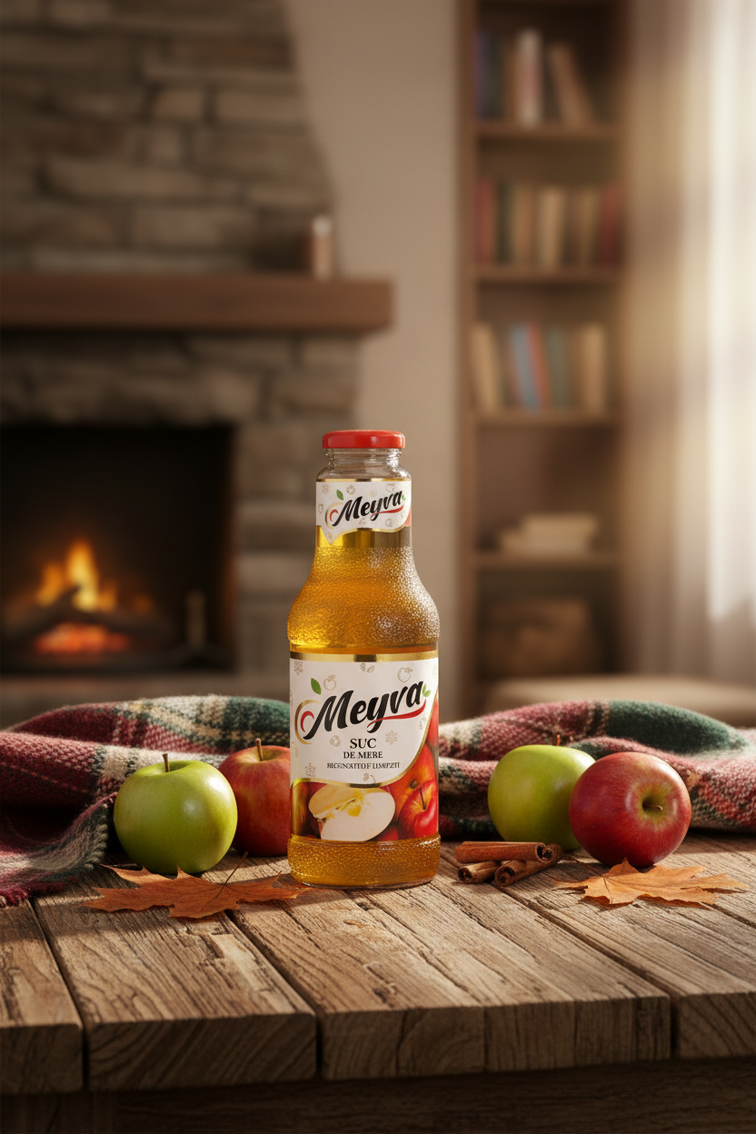 Minimal studio shot of juice can