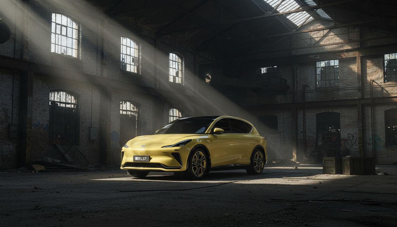 IM LS7 studio shot with dramatic lighting